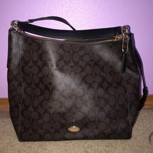Brown Coach purse